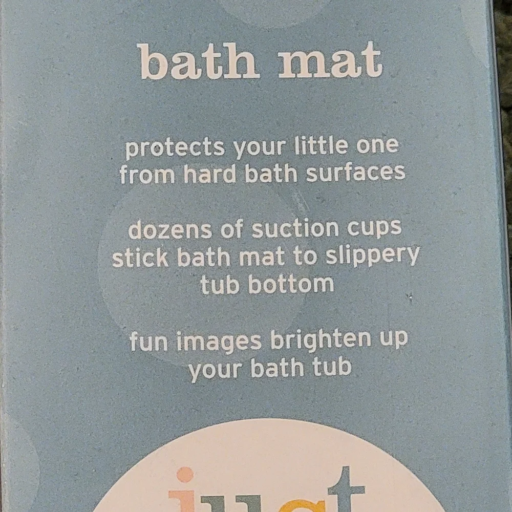 Just One Year Bath Mat for Small Children New in Box